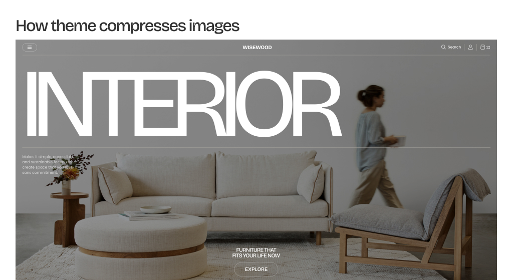 Fullframe image