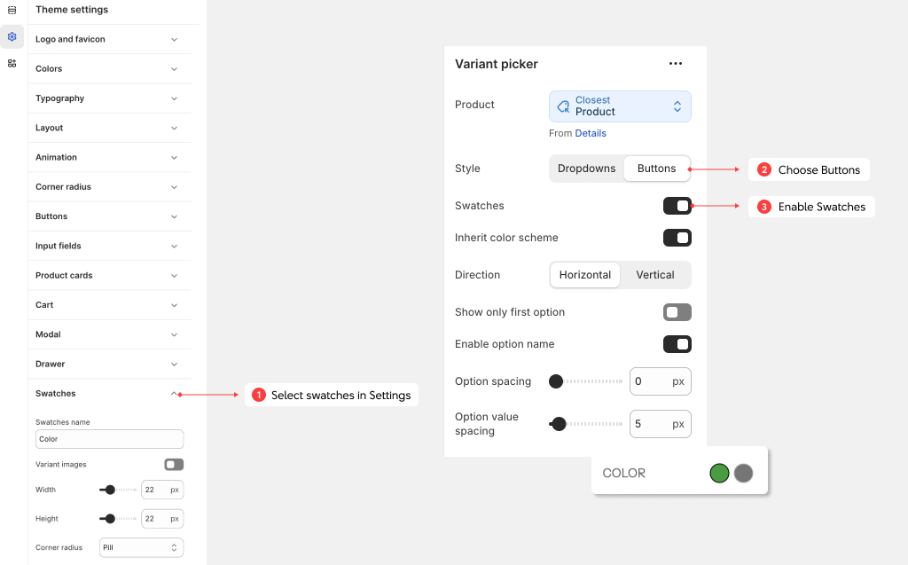 gentech variant color