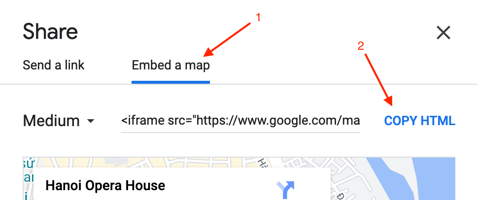 Google map block 1